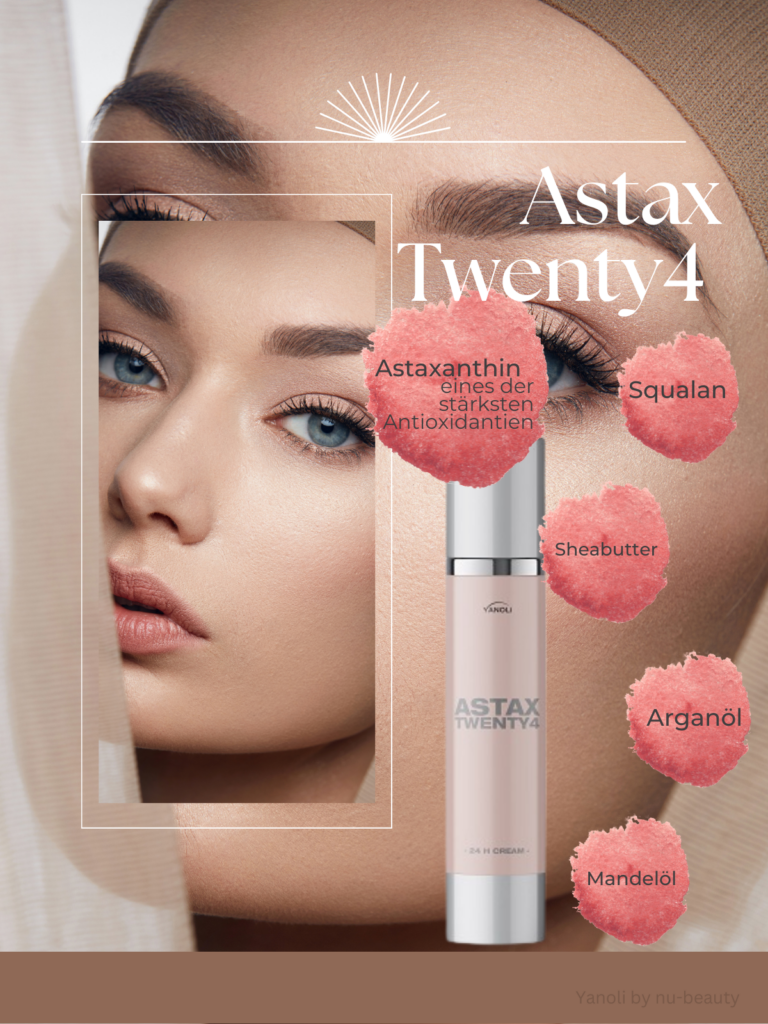 Yanoli ASTAX TWENTY4 50ML- 24h Creme mit Astaxanthin 1 Yanoli ASTAX TWENTY4 Serum mit Astaxanthin
