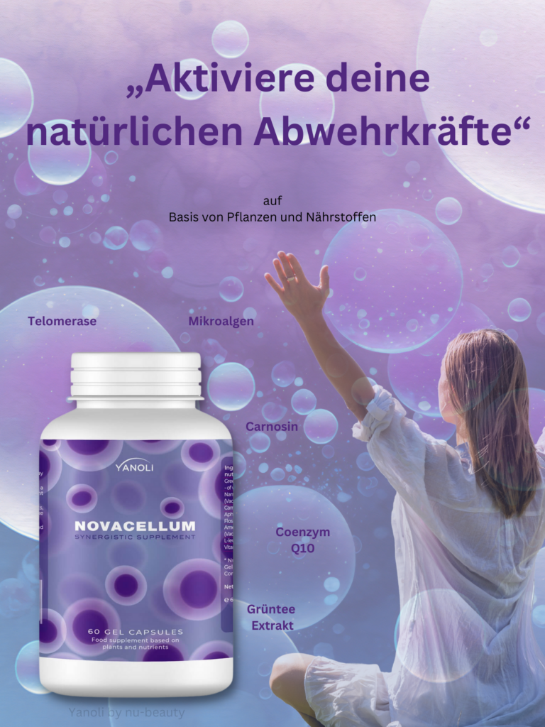 Yanoli NOVACELLUM Telomerase 60 Kapseln 1 Yanoli NOVACELLUM Telomerase
